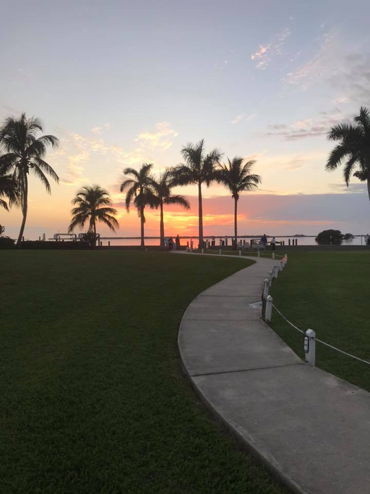 A sunset from Tarpon Lodge, which is across the street from the Pineland Indian Mounds.  Some people believe this is the best place for sunset dining in Southwest Florida.